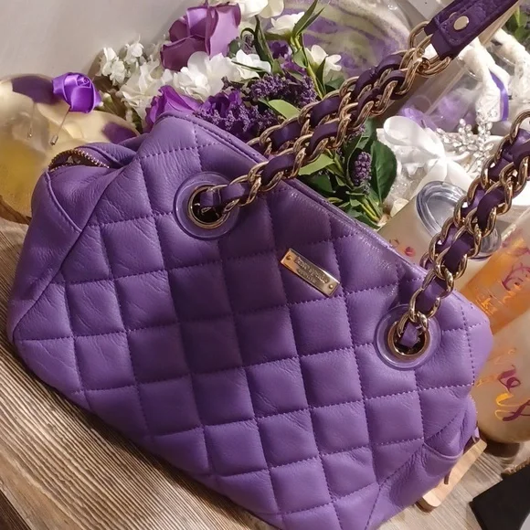 Purple Kate Spade Shoulder Bag - Picture 1 of 14